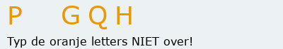 Bevestigingscode