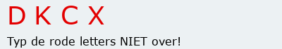 Bevestigingscode