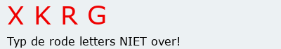 Bevestigingscode