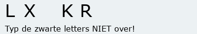Bevestigingscode
