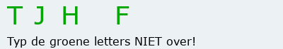 Bevestigingscode