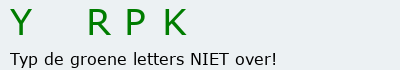 Bevestigingscode