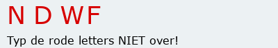 Bevestigingscode