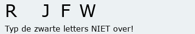 Bevestigingscode