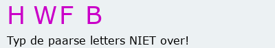 Bevestigingscode