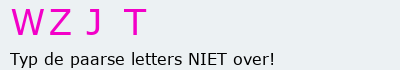 Bevestigingscode