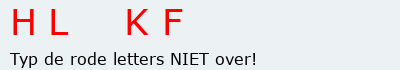 Bevestigingscode