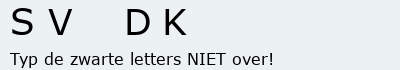 Bevestigingscode