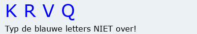 Bevestigingscode