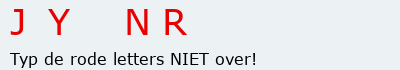 Bevestigingscode