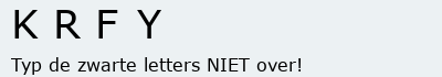 Bevestigingscode