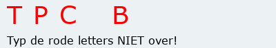 Bevestigingscode
