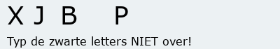 Bevestigingscode