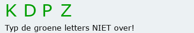 Bevestigingscode