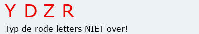Bevestigingscode