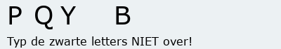 Bevestigingscode