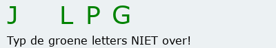 Bevestigingscode