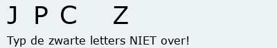 Bevestigingscode
