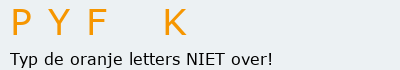 Bevestigingscode