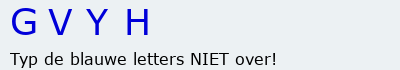 Bevestigingscode