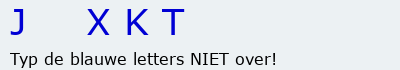 Bevestigingscode