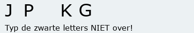 Bevestigingscode