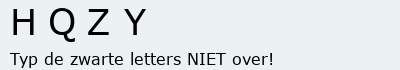 Bevestigingscode