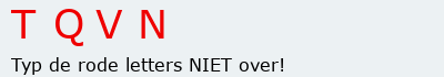 Bevestigingscode