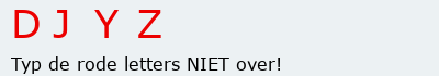 Bevestigingscode