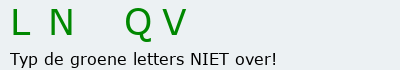 Bevestigingscode