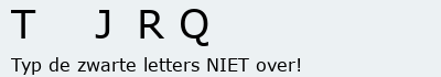 Bevestigingscode