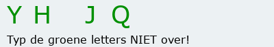 Bevestigingscode