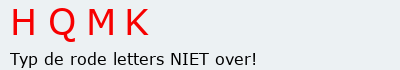 Bevestigingscode
