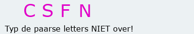 Bevestigingscode