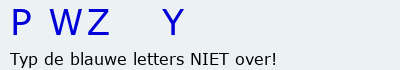 Bevestigingscode