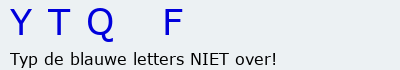 Bevestigingscode