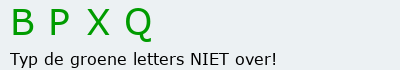 Bevestigingscode