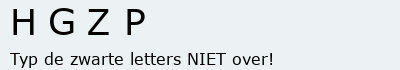 Bevestigingscode