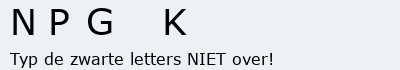 Bevestigingscode