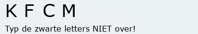 Bevestigingscode