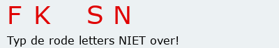 Bevestigingscode