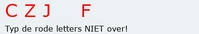 Bevestigingscode