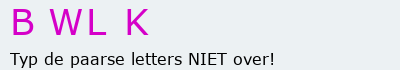 Bevestigingscode