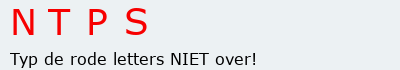 Bevestigingscode