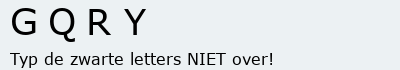 Bevestigingscode
