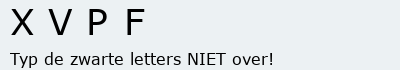 Bevestigingscode