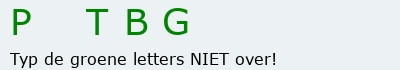 Bevestigingscode