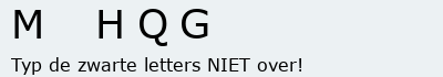 Bevestigingscode