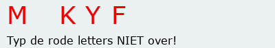 Bevestigingscode