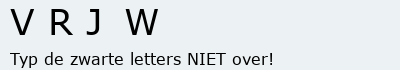 Bevestigingscode